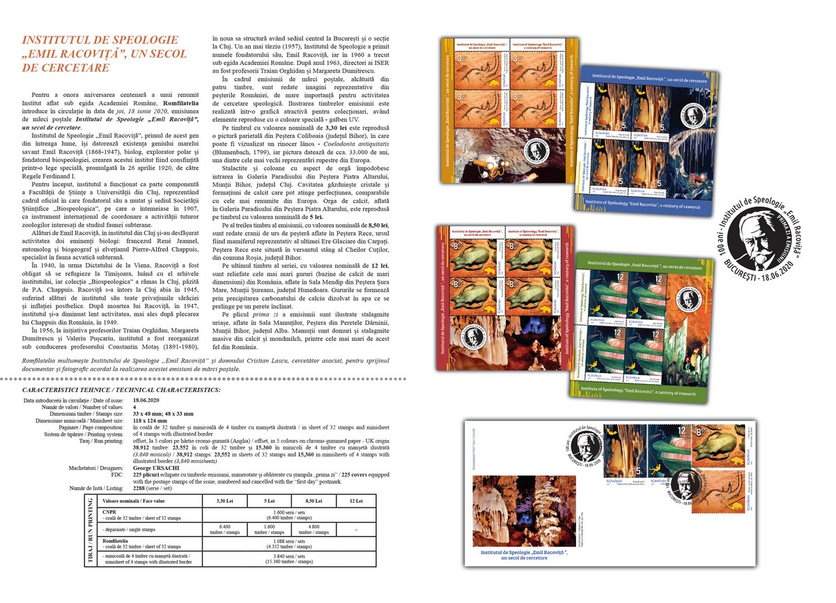 pliant_Inst Speologie Emil Racovita-100 ani-2
