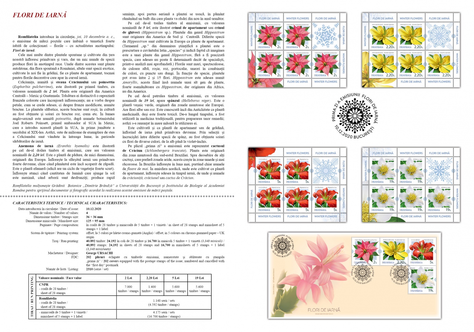 pliant Flori de iarna2